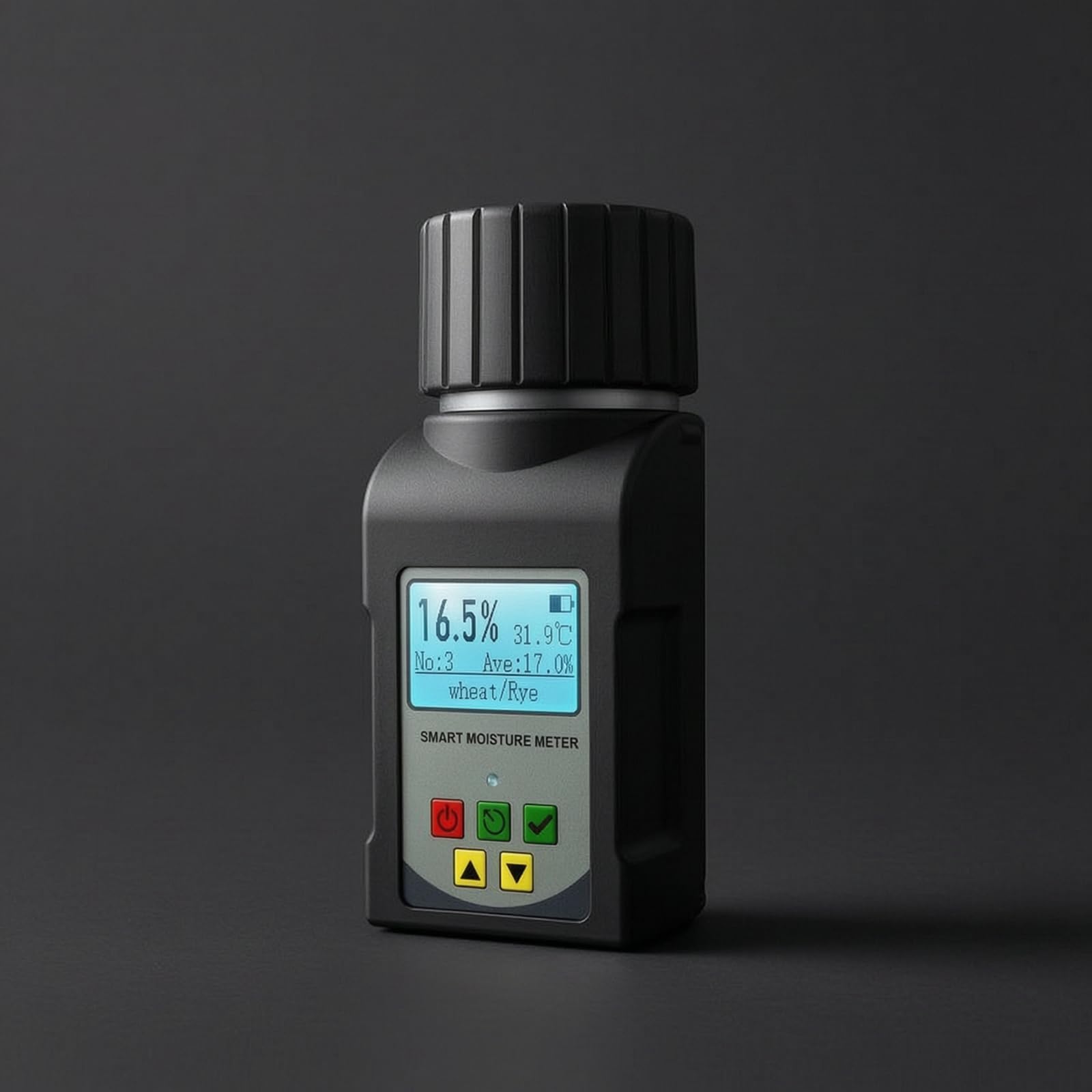 Qianly E Higrómetro Portátil Medidor Temperatura y Humedad Retroiluminado para Agricultores