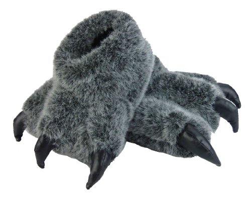 Footwear Studio Damen Pantoffeln, Schwarz - Monster Claws - Größe: 38/39 EU