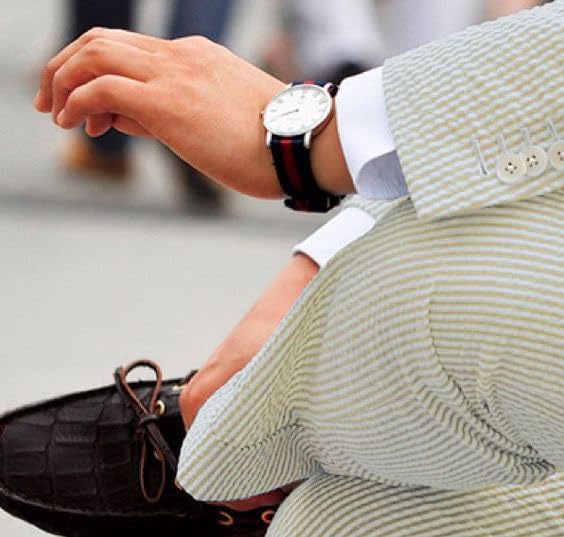 Mens Summer Seersucker Slim Fit Pants Mens Cotton Sear Sucker Suit Separate Pants Trousers4