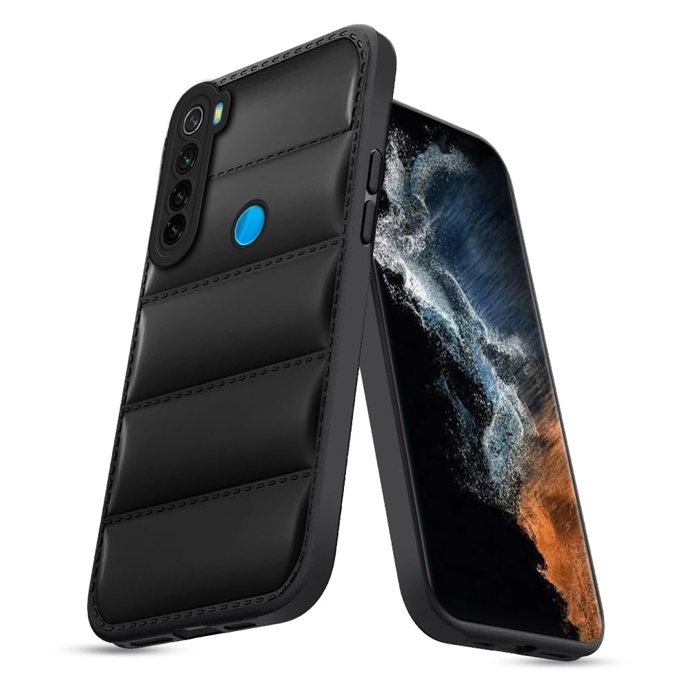 KARWAN® Puffer Edition Silicone Case Cover for Redmi Note 8 | Scratch Resistance Mobile Cover, Camera Protection Case Compatible with Black (B0CVB6YQVZ) Amazon Price History, Amazon Price Tracker