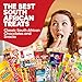 Treats from Home South African Snacks Food Box | Authentic African Candies, Chocolate Bars, & Treats | Perfect Christmas Gifts Includes Ouma Rusks, Smarties, & More | Best South African Products Care Package for Gifting & Sharing - 36 Units