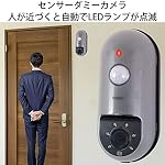 Revex SD-DM1 Security Camera, Realistic Sensor Dummy Camera, LED Lights Up When People Approach - Image 3