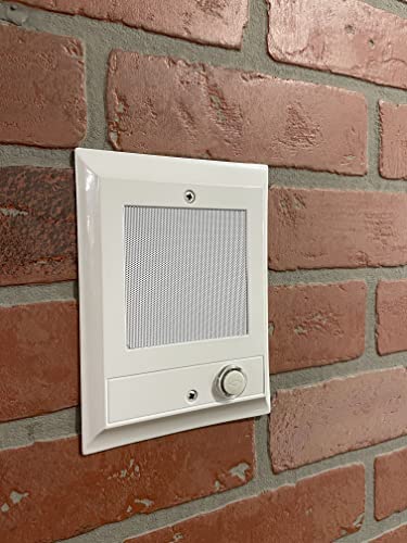Image of Replacement Door Speaker for Nutone Intercom IS-69PB IS-69AB IS-69WH IS-69 IS-67WH IS-67D IS-67 IMA-3303 IM-3303 IMA-4406 IM-4406 IM-3003 IM-4006 IM-5000 (White)