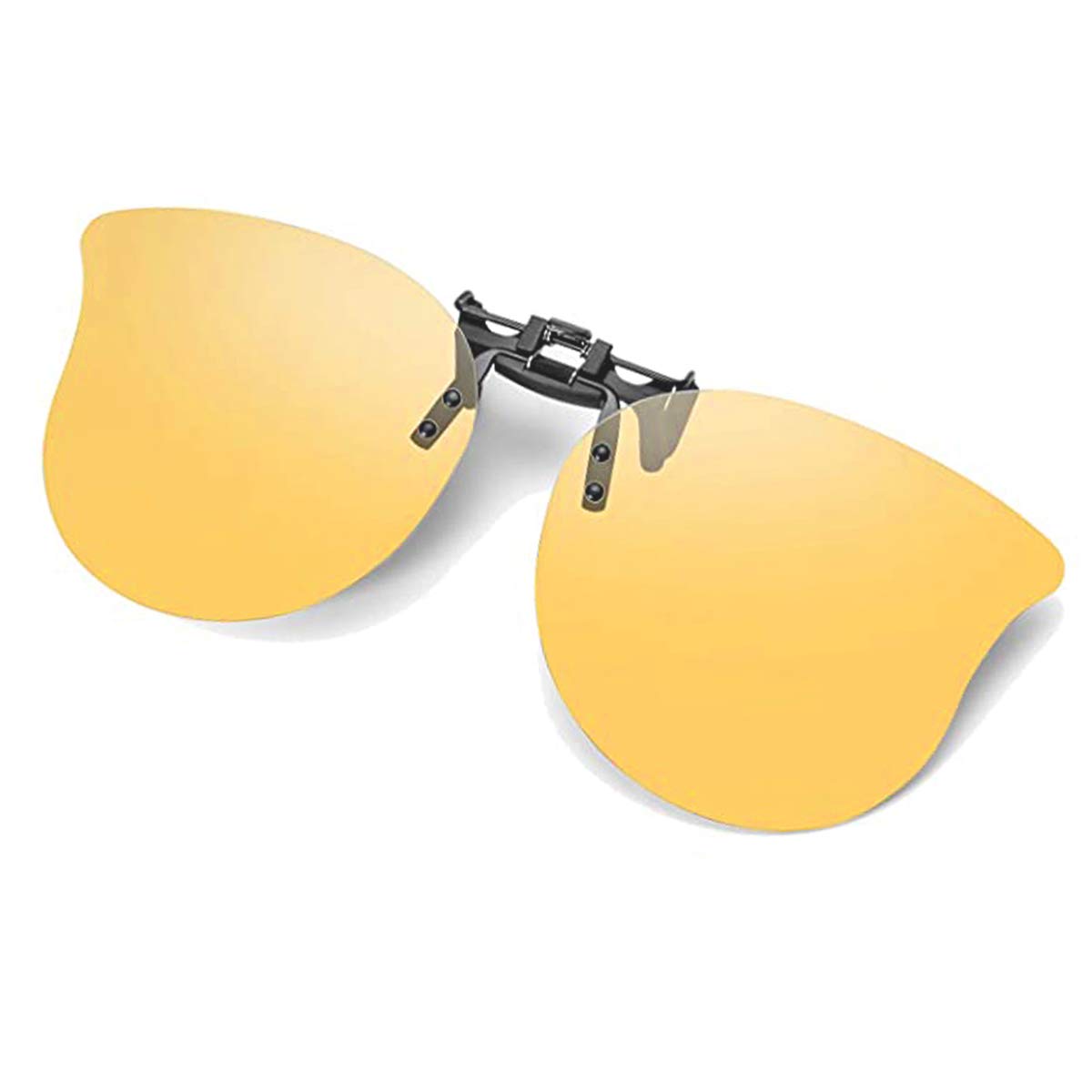 Polarized Cat Eye Clip-on Sunglasses Anti-Glare UV Protection Oversized Sunglasses Over Prescription Glasses