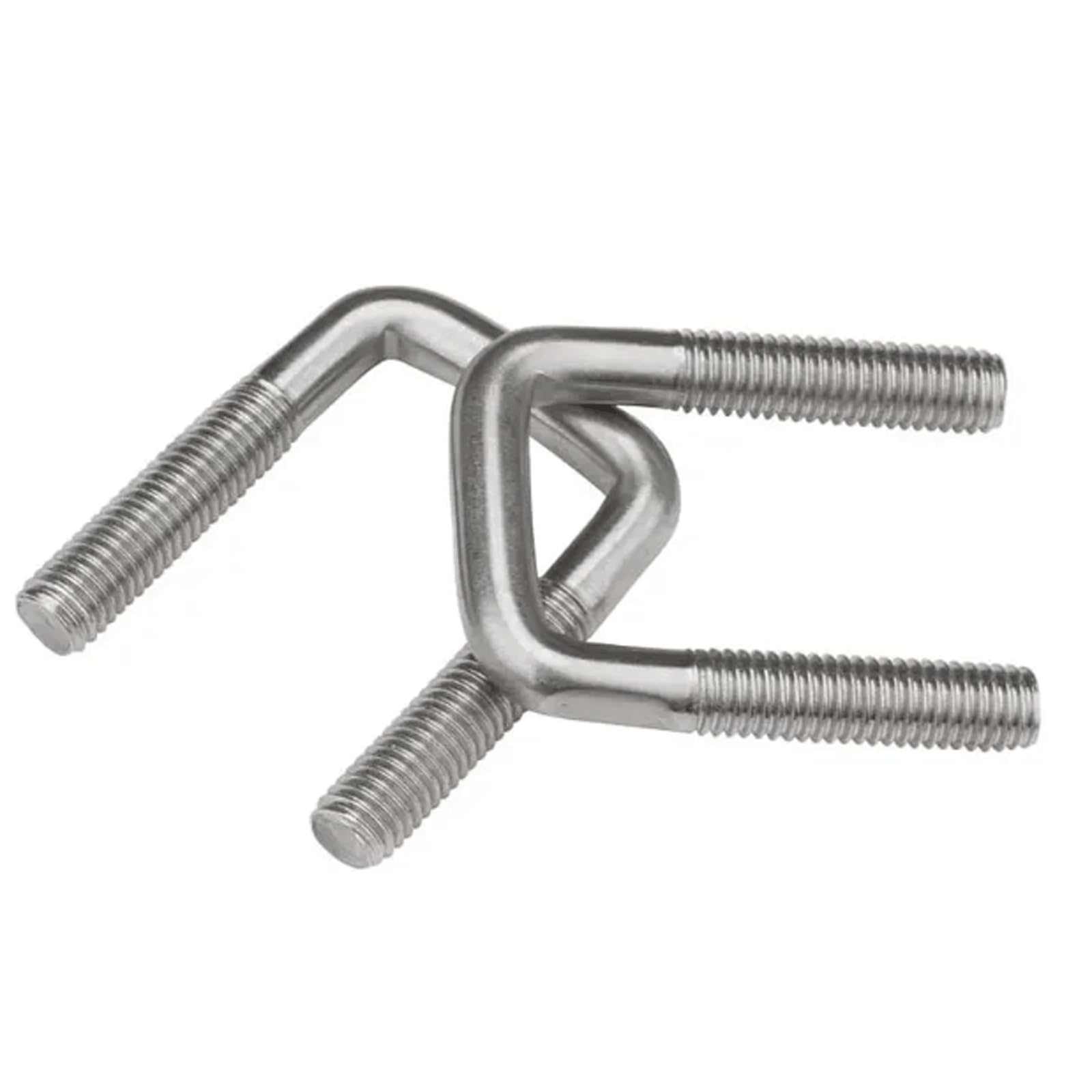 Collier de serrage carré M8, 2 paquets, vis en U en acier inoxydable, fournitures industrielles et scientifiques pour bateau de Ski