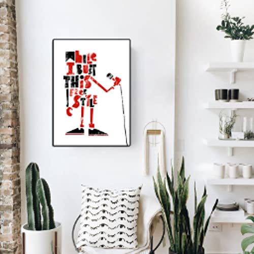 Impression sur toile micro freestyle deco industrielle 40x60
