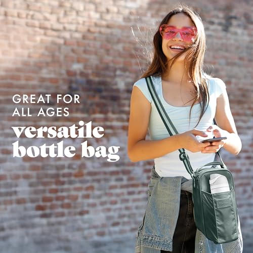 Fit & Fresh Nina Crossbody Bottle Holder w/Insulated Compartment - image 5