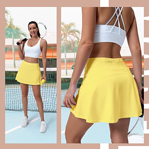 Women's Tennis Skirt High Waisted Pleated Athletic Skorts Skirts for Women with Pockets Sports Casual Skirts2