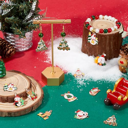 Breloques de Noël pour créer des cadeaux de bijoux faits main - 5