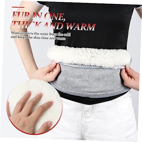 Cinturón lumbar de lana ajustable para hombre y mujer miniatura 7