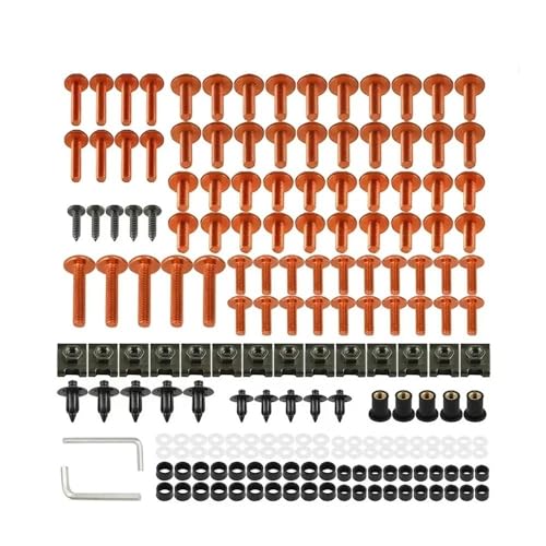 �J�E���p�l�W�Z�b�g �ɓK�p����X�Y�L�p GSX 1300 R�p �n���u�T�p GSX1250FA�p GS500F�p �I�[�g�o�C�t�F�A�����O�{���g�L�b�g �l�W�Z�b�g(Orange)