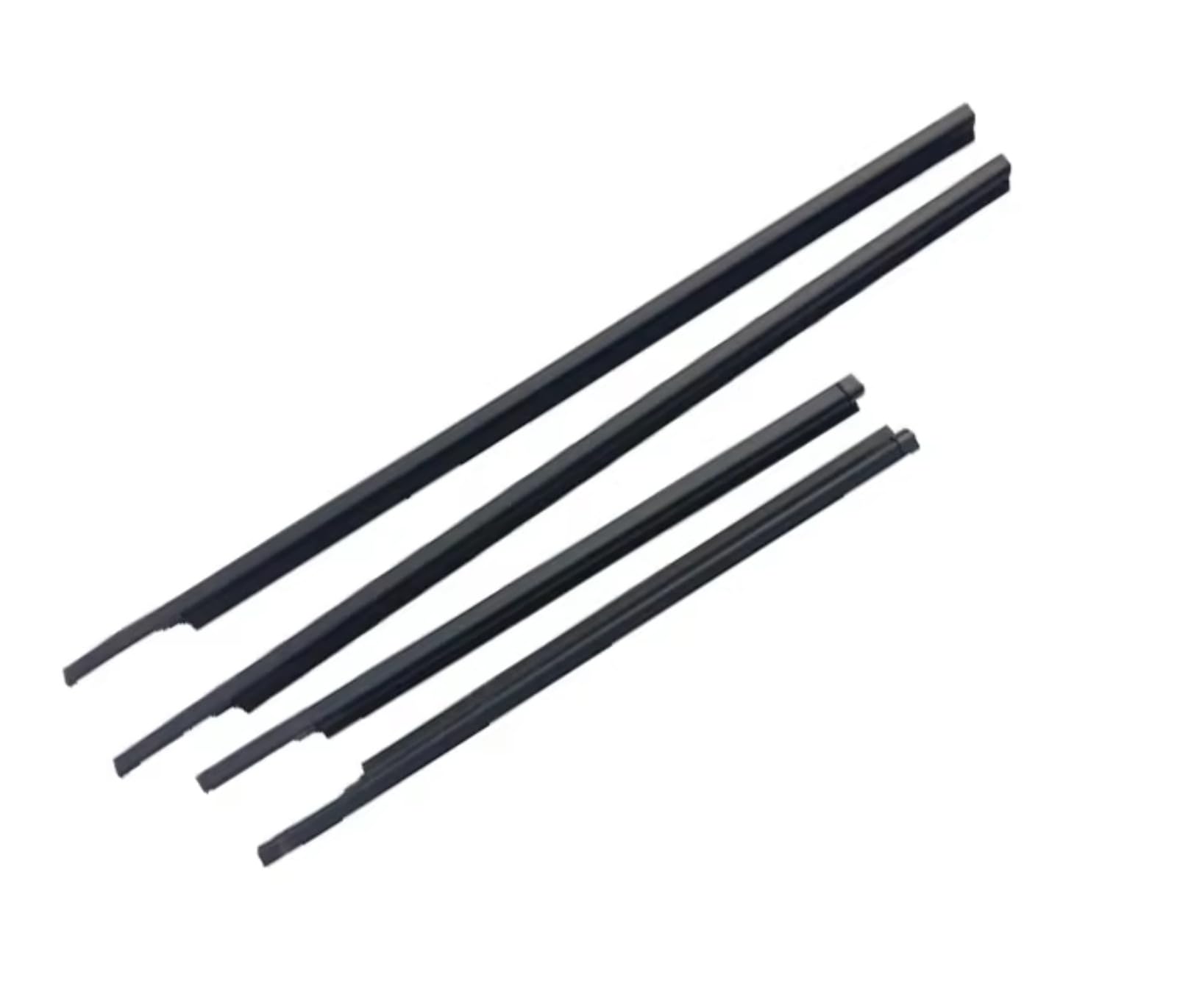 Pbqenxb One Color For Suzuki For Sx4 Saloon 83821-56K00-000 Weatherstrip Saden Glass Protector Rubber 4 X Black Outside Window Glass Rubber Outer Window Weatherstrip