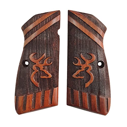 Poignée Browning HP 14 en bois de noyer fait main Ars.014 cadeau idéal
