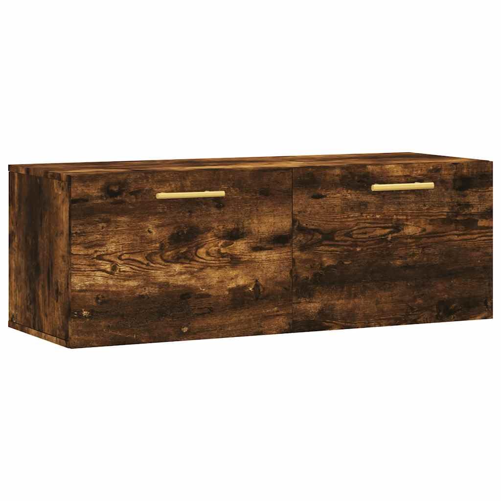 vidaXL Szafka wisząca, przydymiony dąb, 100x36,5x35 cm, szafka wisząca, szafka wiszaca, szafka na sciane, wisząca szafka, szafka na ścianę