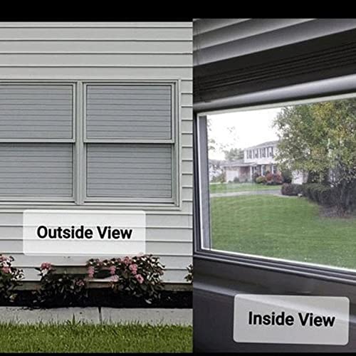 Jiumi Blinds Pattern Window Privacy Film Static Window Clings Vinyl 3D Window Decals Window Stickers For Glass Door Heat Control Anti Uv #TOP4