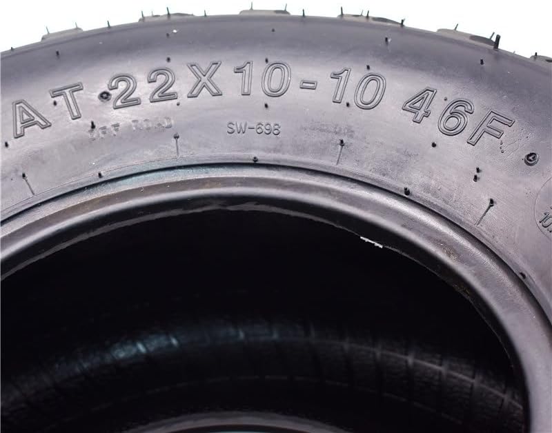 Suitable for 10 inch vacuum tire 22X10-10 outer tyre 4PR for four-wheeled Beach Car GOKART KARTING ATV UTV Buggy