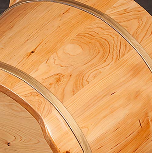 Cubeta de pie de madera para spa y sauna miniatura 3