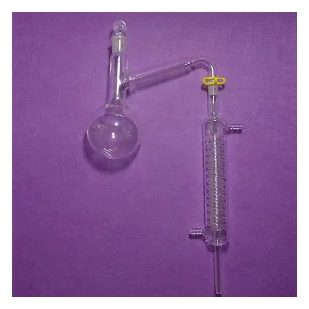 Equipos y suministros de laboratorio Aparato de destilación, kit cristalería laboratorio 250 ml