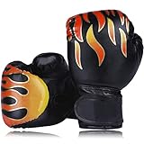 YUIP Guantes de Boxeo para niños, 4 oz, Juego de 2 Unidades, para Entrenamiento de Boxeo, Saco de Boxeo, Artes Marciales