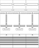 Anzahl der TSG-Plätze=0 Striebel&John Zählerfeld komplett KA2293