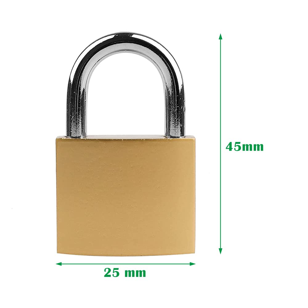 Lucchetto con Chiave,2 pezzi Mini Lucchetto Armadietto