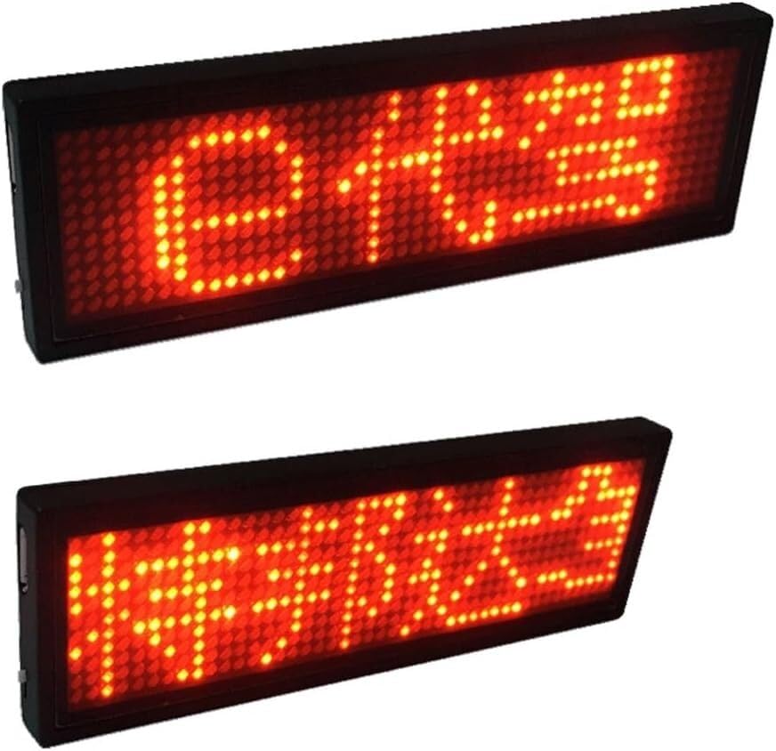 Tableros publicitarios LED programables Rosso para captar clientes en ventanas de tiendas 4