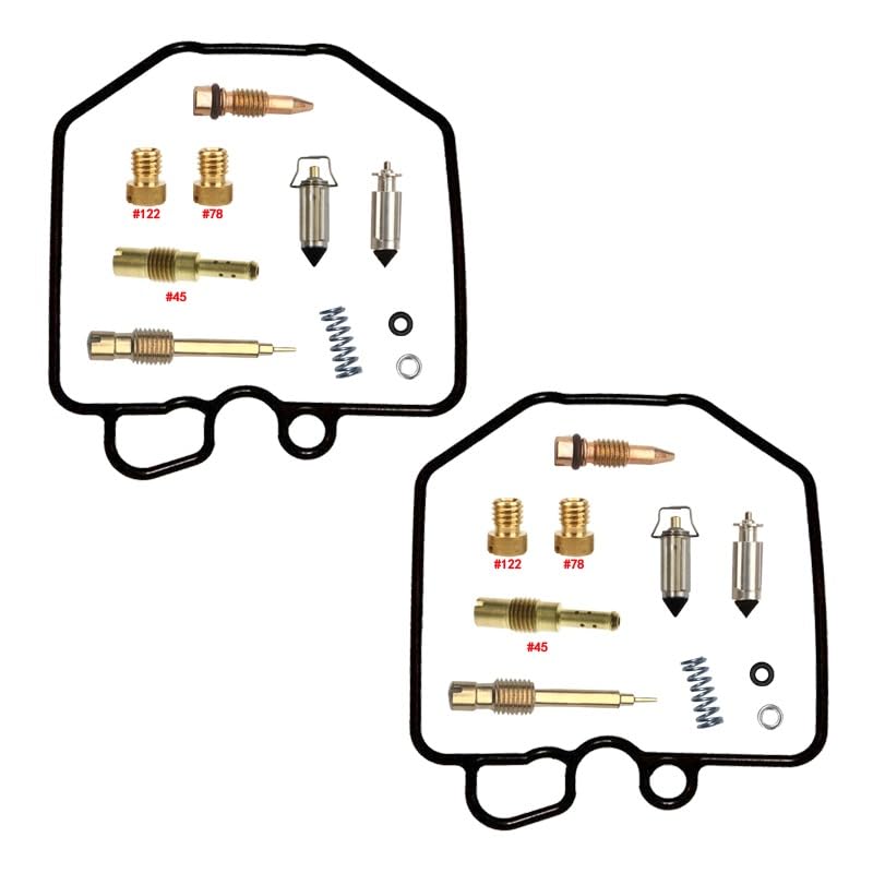 Kit Réparation Carburateur CX650 pour Résoudre les Problèmes de Ralenti et Fuites V-Twin