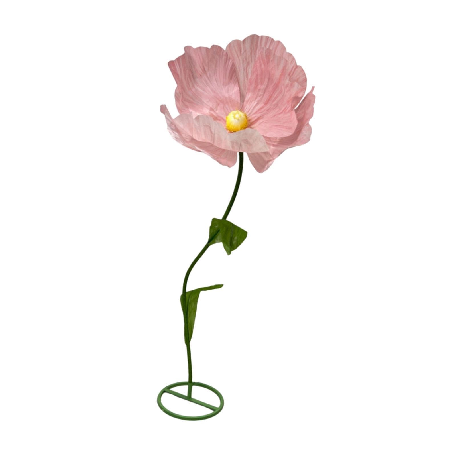 Künstliche Riesenblume, Hochzeits Riesenblume, 3D Papierblumendekoration für Fotorequisiten, Rosa