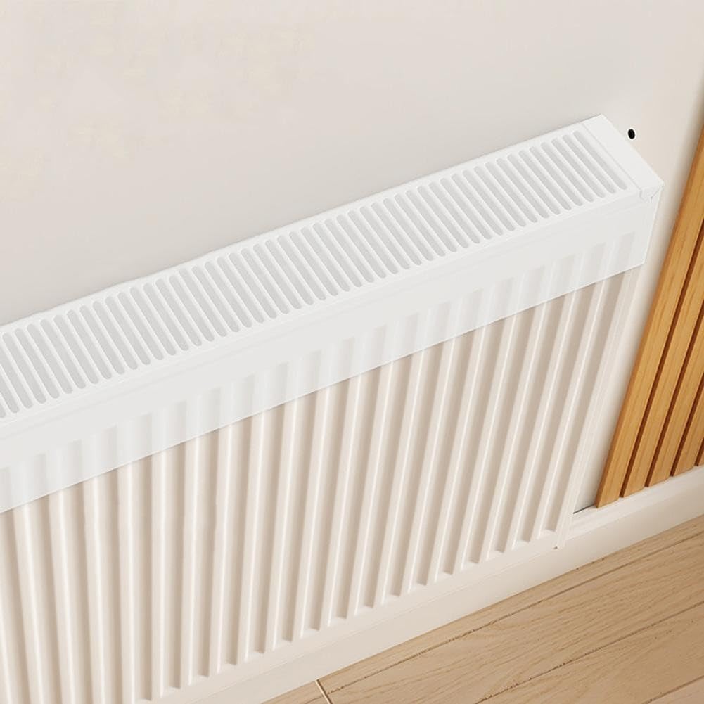 Radiator Cover, White Protective Cover For Home Heaters & Radiators, For Living Room/Bedroom/Kitchen, Radiator Pad Dustproof Various Sizes(160CM)