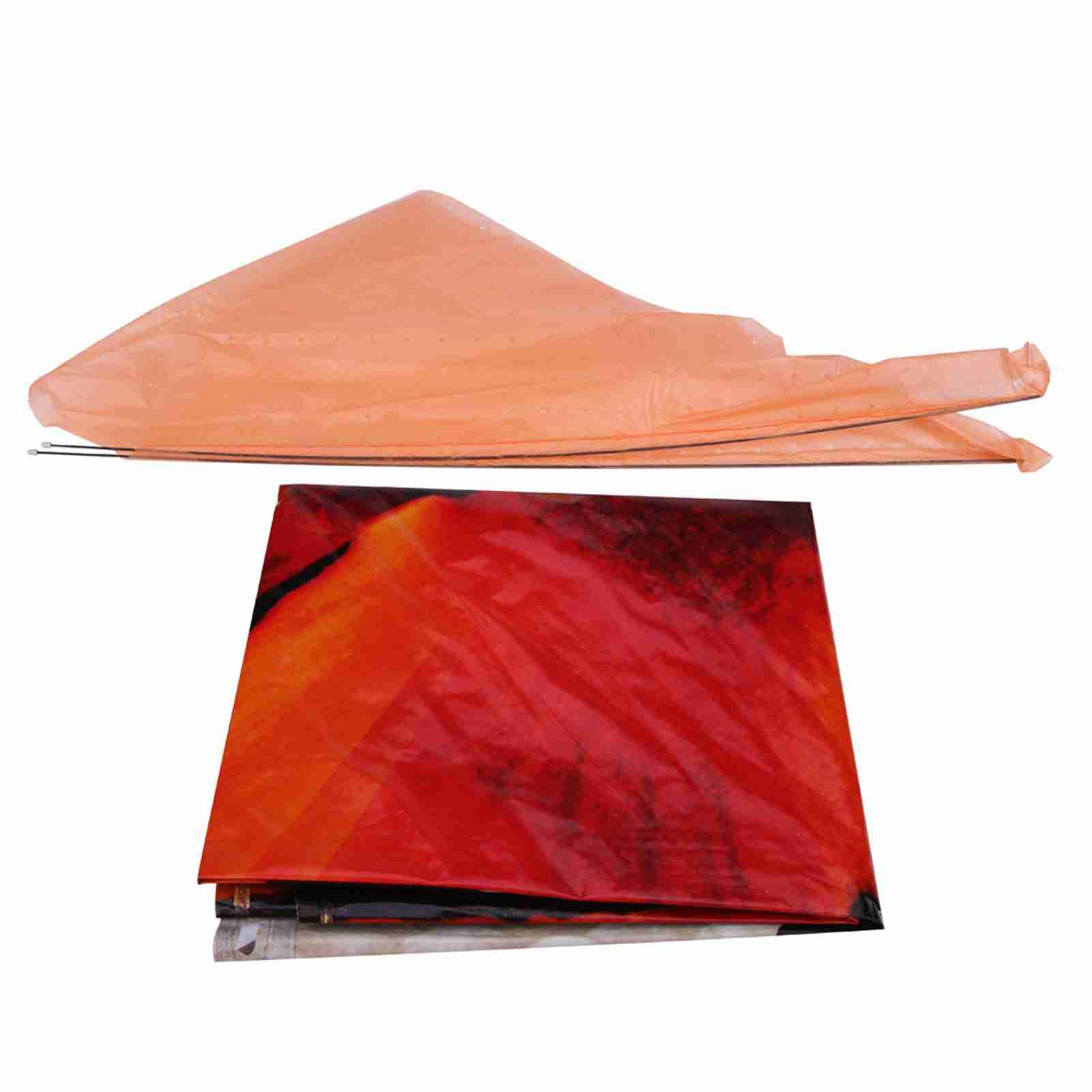 Bnineteenteam Requin Volant Télécommandé, 145 Cm, Ballon Gonflable RC Gonflé Jouet Requin Poisson Clown pour Enfants(Poisson-Clown Orange)