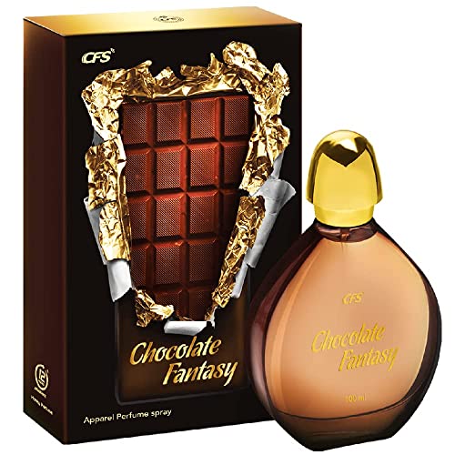 Image of FRASIYON Chocolate Fantasy Apparel Perfume Spray | 100 ml | Rich Chocolate & Sweet Gourmand Fragrance | Long Lasting Casual & Everyday Wear Scent for Men & Women