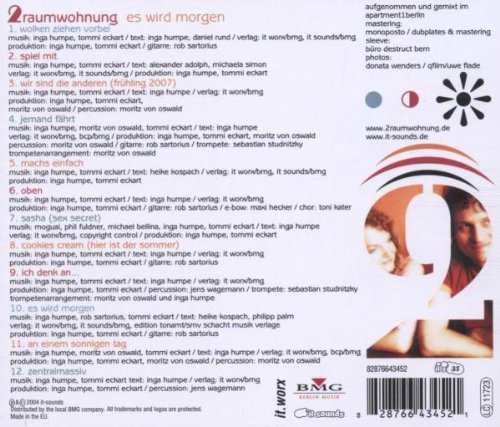 Amazon.com: Es Wird Morgen : 2raumwohnung: CDs & Vinyl