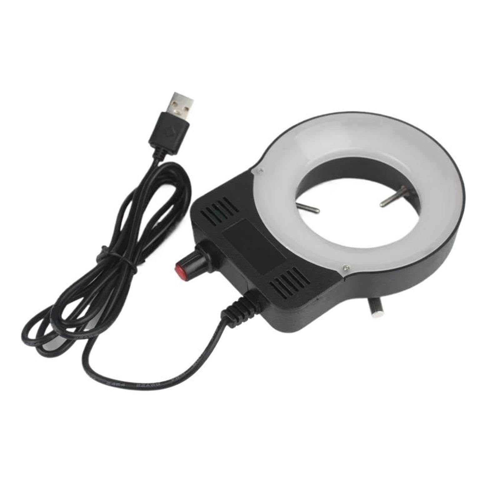 Lampada illuminatrice ad anello regolabile a LED for microscopio