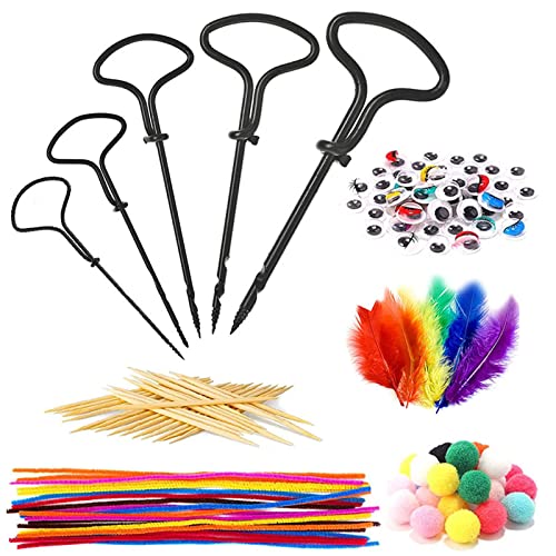 Tenatu Juego de 255 Brocas de castaño, 255PCS Chestnut Craft Kit, Chestnut Drill, Chestnut Drill para niños, Chestnut Drill Kids Set, Chestnut Drill Set, Chestnut Drill, 1.5-5mm Taladro Castañas Cover