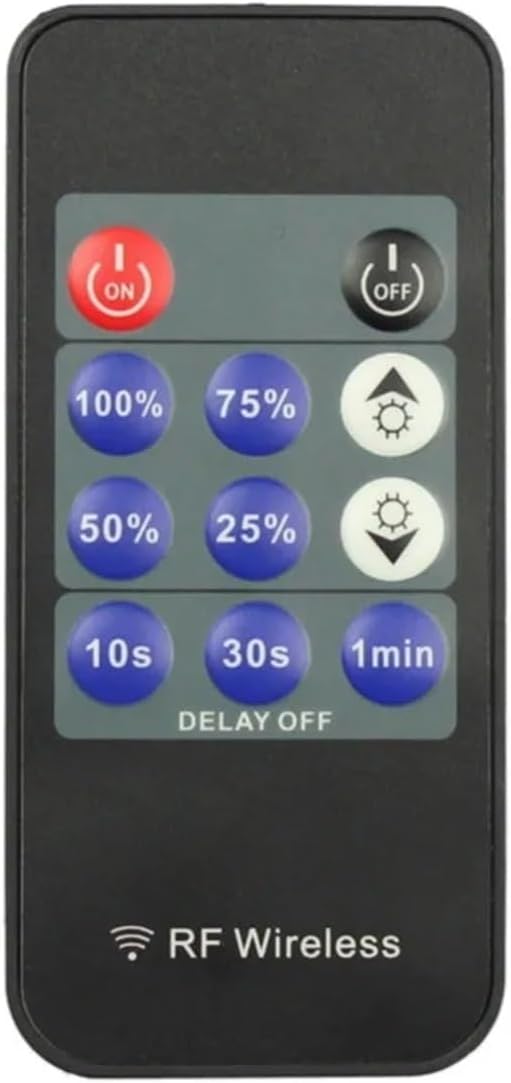 11-Button Remote Control 12V 24V 18A RF LED dimmer Switch Brightness Adjustment Controller Suitable for 3528 5050 5730 5630