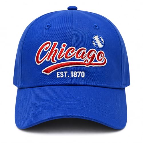 Image of Classic Vintage Embroidered Fashionable Baseball Cap for Men Women Teenager Cap City Hat Adjustable with Gift Box