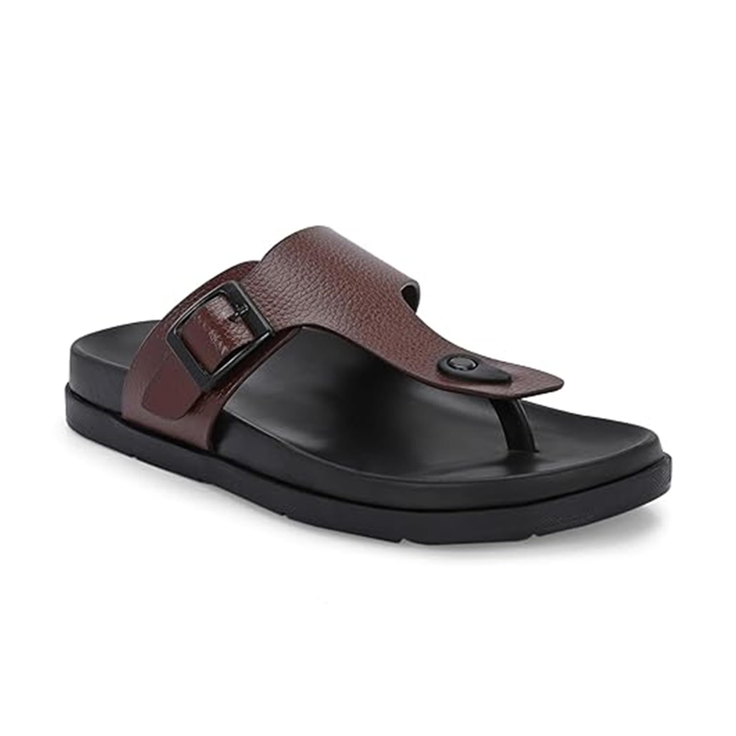 Men's Sandals with Open Toe Strap/Perfect Fit for Summer and Rainy Season Easy to Walk Slipper, Chappal/Stylish Casual Trendy Floaters