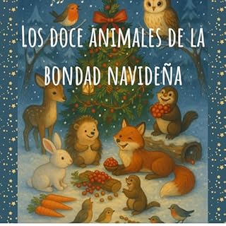 Los doce animales de la bondad navideña Audiolibro Por Annie Noor arte de portada