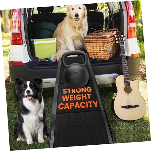 Rampe pliable pour chiens légère et compacte avec escalier antidérapant sécurisé