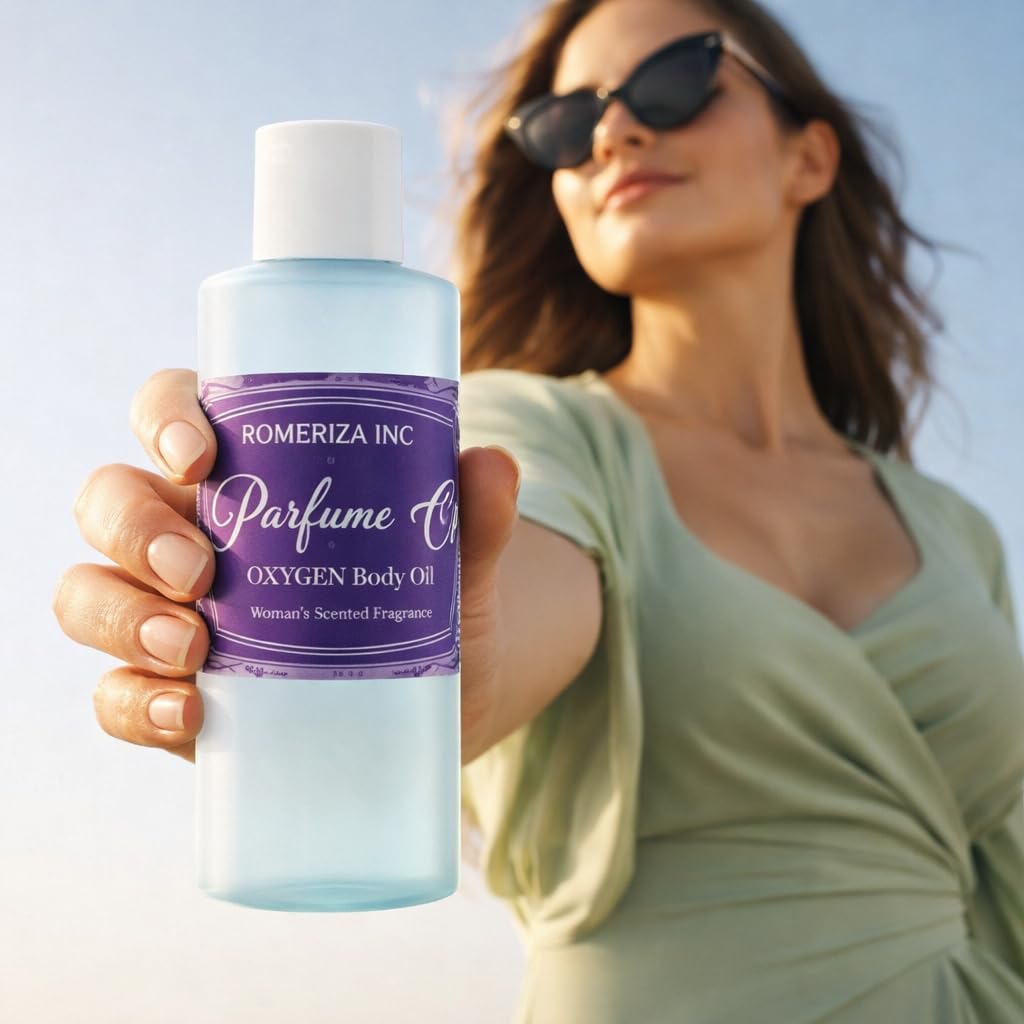 4 Fl Oz Oxygen W Fragrance Body Oil For Women Our Interpretation Essential Fragrance Body Oil Scented Fragrance For Home & Best For Gifts