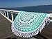 Popular Round Tapestry ombre Mandala Round Roundie Beach Throw Indian Tapestry Hippie Décor urban tapestry round table cloth 70" with cotton tassel