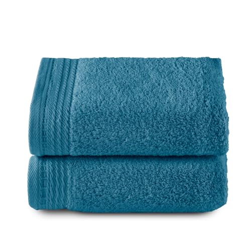 Top Towel - Premium - Toallas De Baño Grandes - Toallas Baño -2 Toallas De Manos -50 X 100 Cms - Algodon 100 - 600 Gramos - Oceano Top Towel - Premium - Toallas De Baño Grandes - Toallas Baño -2 Toallas De Manos -50 X 100 Cms - Algodon 100 - 600 Gramos - Oceano