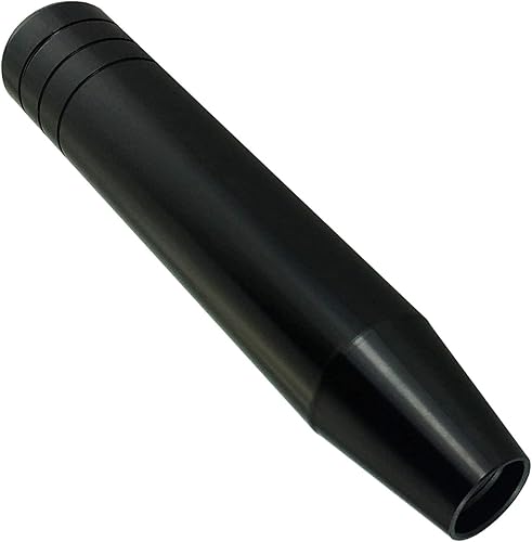 Miniatura 72 de Abfer Pomo de palanca de cambios larga para automóvil, pomos de palanca de cambios con peso, palanca de cambios de metal para la mayoría de Plateado