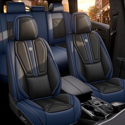 Image of Custom Car Seat Cover for Jeep Gladiator 2020-2026,Easy install,Black Blue