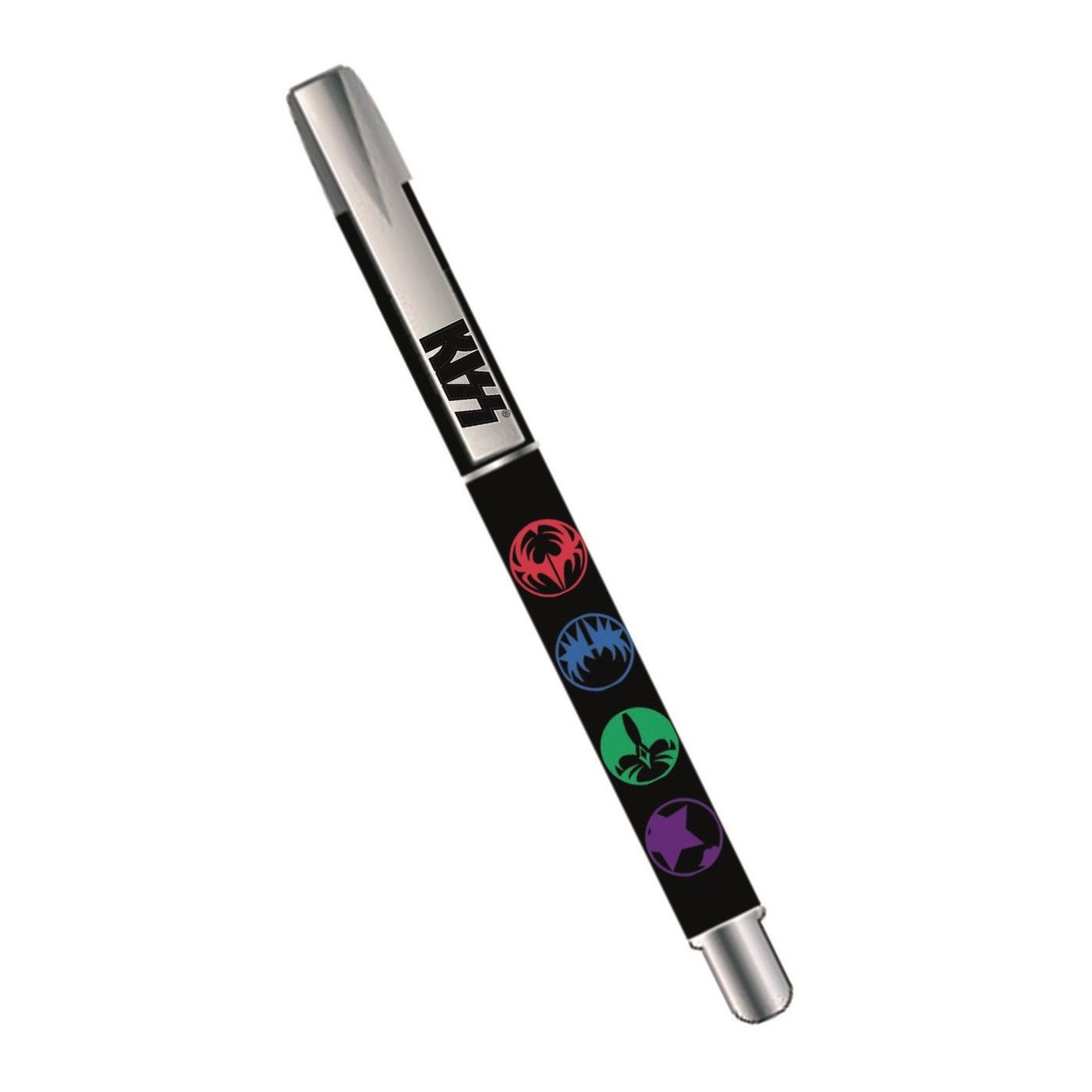 KISS Plastic Gel Pen Logos And Icons (Genuine And Licensed)