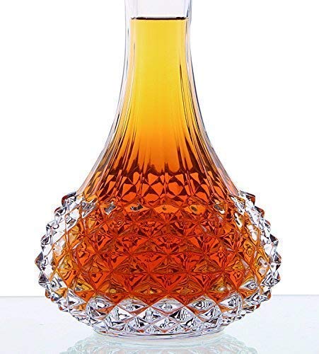 Glass Decanter Set | PrimeWorld European Long Champ Crystal Clear 
