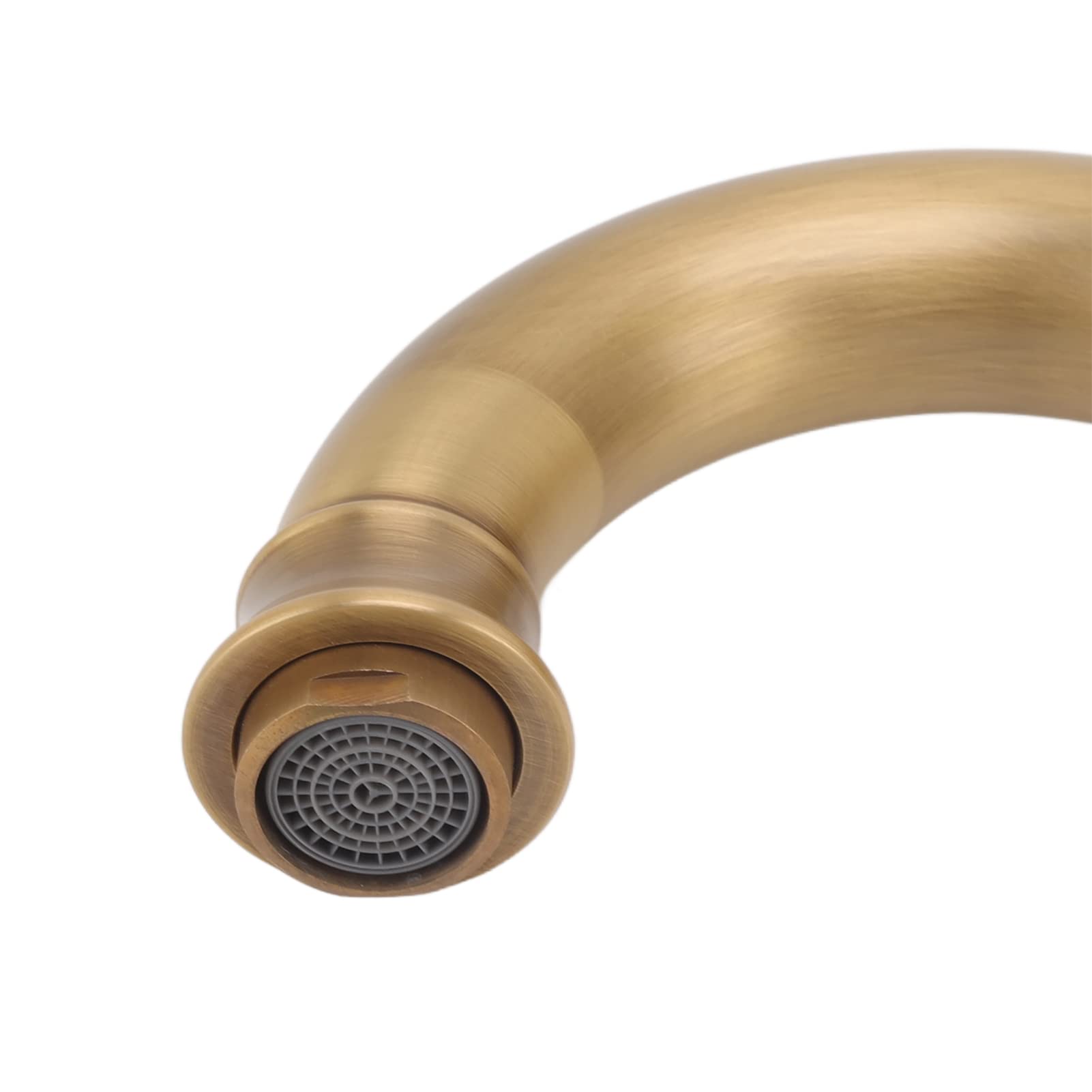 Robinet Lavabo Cuivre Salle De Bains Robinet Haut Lavabo Cuivre Rétro Industriel Mitigeur Eau Chaude Froide Mitigeur pour Au-Dessus du Comptoir Salle De Bains Hôtel