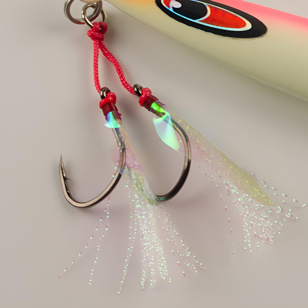 Leurres de Pêche en Haute Mer Coulants, WASAGA 80g/100g/120g/150g/200g/250g/300g Appât à Poisson Spinner Parfait pour Le Poisson Ruban et Le Thon Saumon Mérou Morue et Leurre Jigging