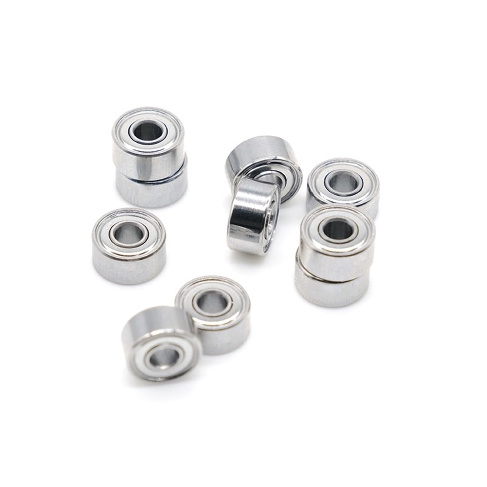 Roulements rigides à billes Lot de 10 roulements à billes hybrides en céramique et acier inoxydable ABEC-7 S693ZZ CB 3 x 8 x 4 mm SUS440C