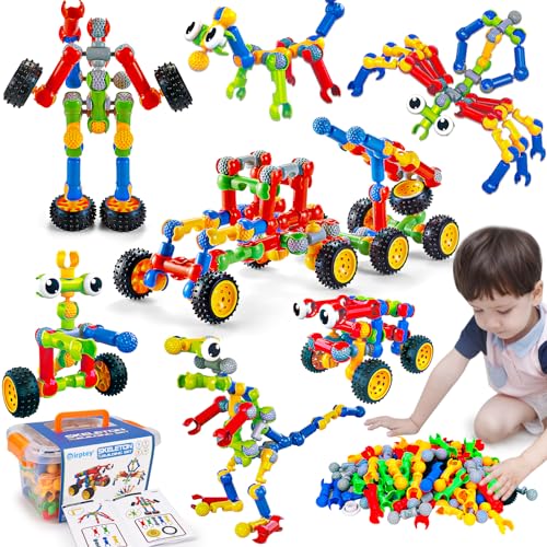 Qirptey FYD1940 Kids Stem Building Toys For 3 4 5 6 7 8+ Year Old Boy Girl Birthday Gift thumb #6